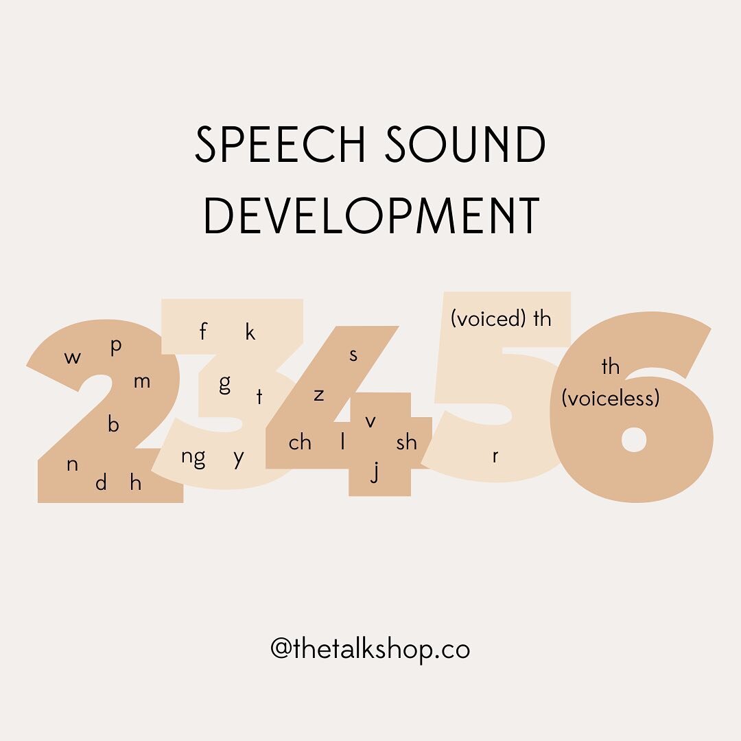 What sounds to expect &amp; when to expect them 🗣

#speechtherapy #stuytown #stuytownmoms #stuytown #articulation #latetalkers #speechnorms #speechdevelopment