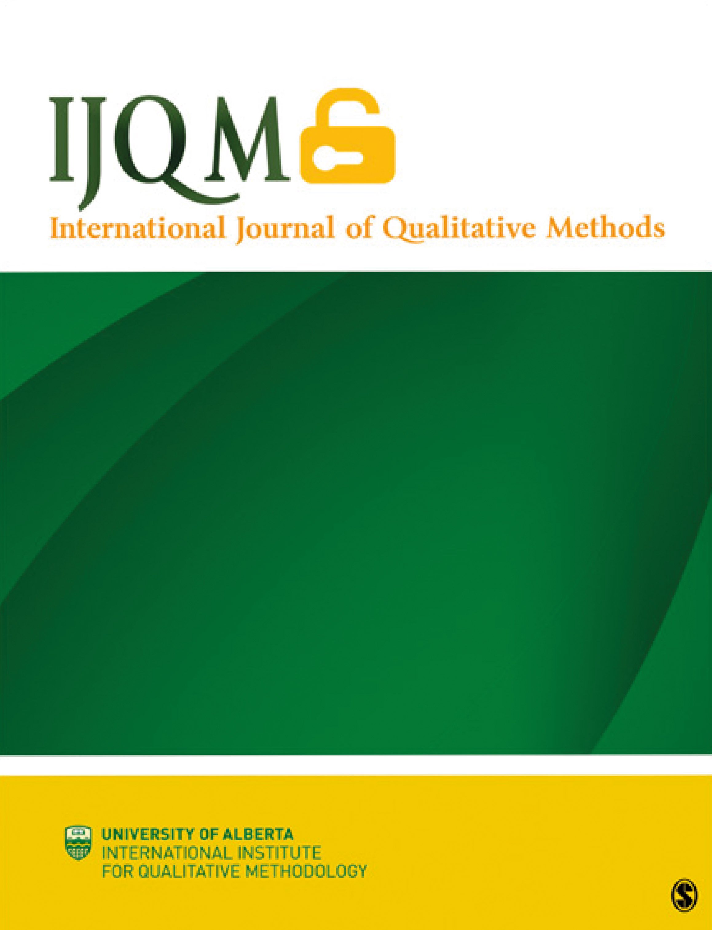 International Journal of Qualitative Methods journal cover 