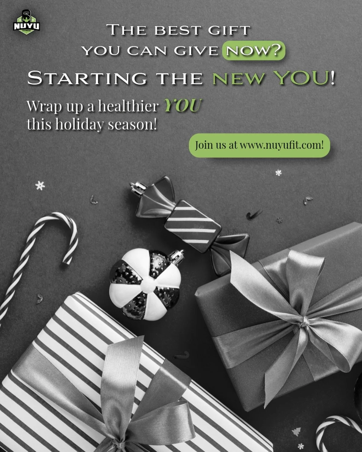 December isn&rsquo;t &ldquo;too late&rdquo;&hellip; it&rsquo;s a head start‼️⛷️

Let this season be about showing up for YOU! (and yes, you&rsquo;re allowed to gift yourself)! 🎁✨

🔗 Begin your journey with us today at www.nuyufit.com (link in bio)!