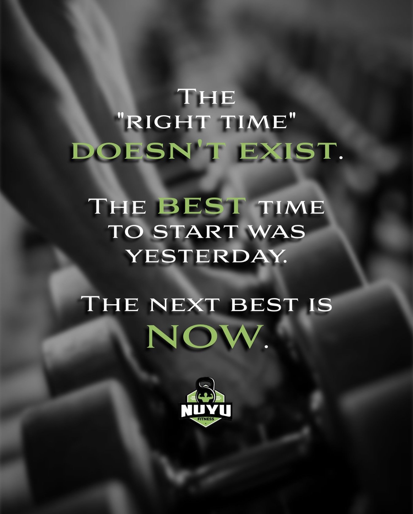There&rsquo;s no perfect moment to start, only the one you choose. And that moment is NOW‼️💪

Join us at nuYu Fitness and take the first step toward your goals today. 🏋️

💻 Schedule your FREE consultation today at www.nuyufit.com (link in bio!) ✅
