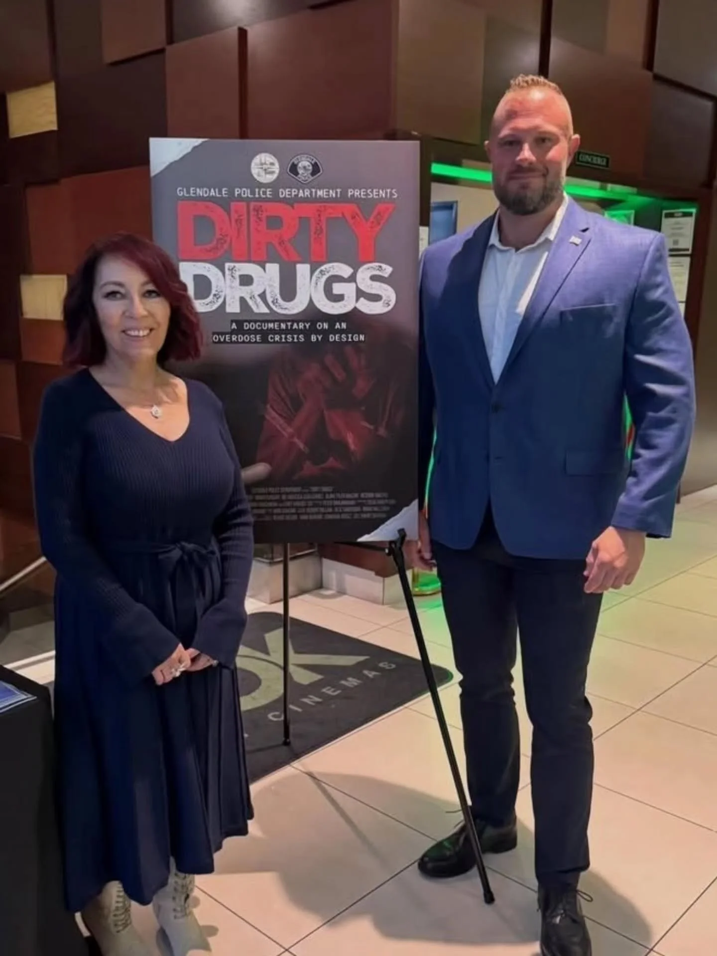 🎬 Successful Screening of Dirty Drugs &ndash; The Crisis of Addiction and Overdose in Glendale

The City of Glendale welcomed a full house for the screening of the short documentary Dirty Drugs, hosted by the Glendale Police Department in partnershi
