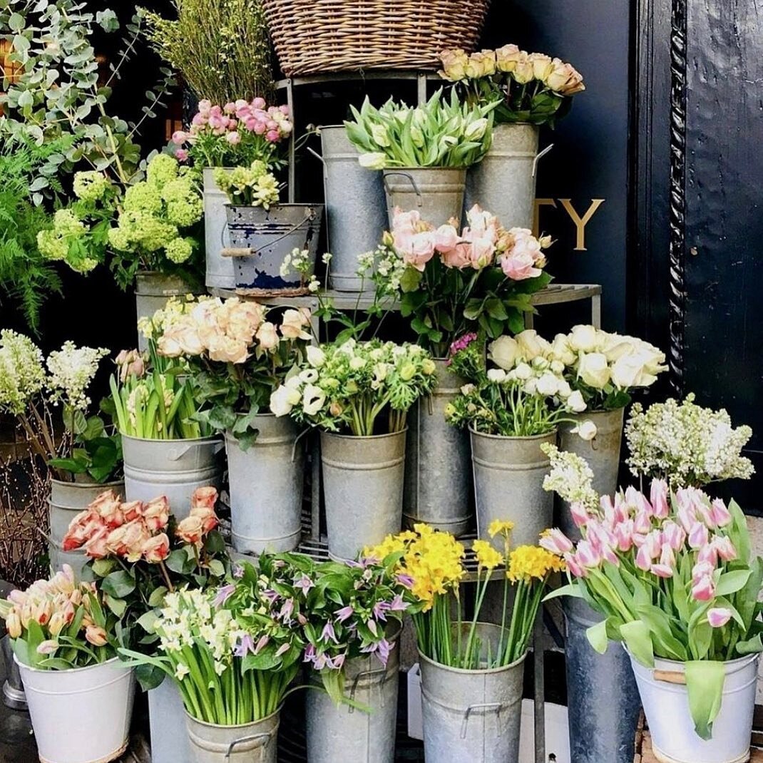 It&rsquo;s a dreary day here in Colorado 🌧 but I am daydreaming of spring blooms like these from @wildathearthq in London 🌸🌷🌼