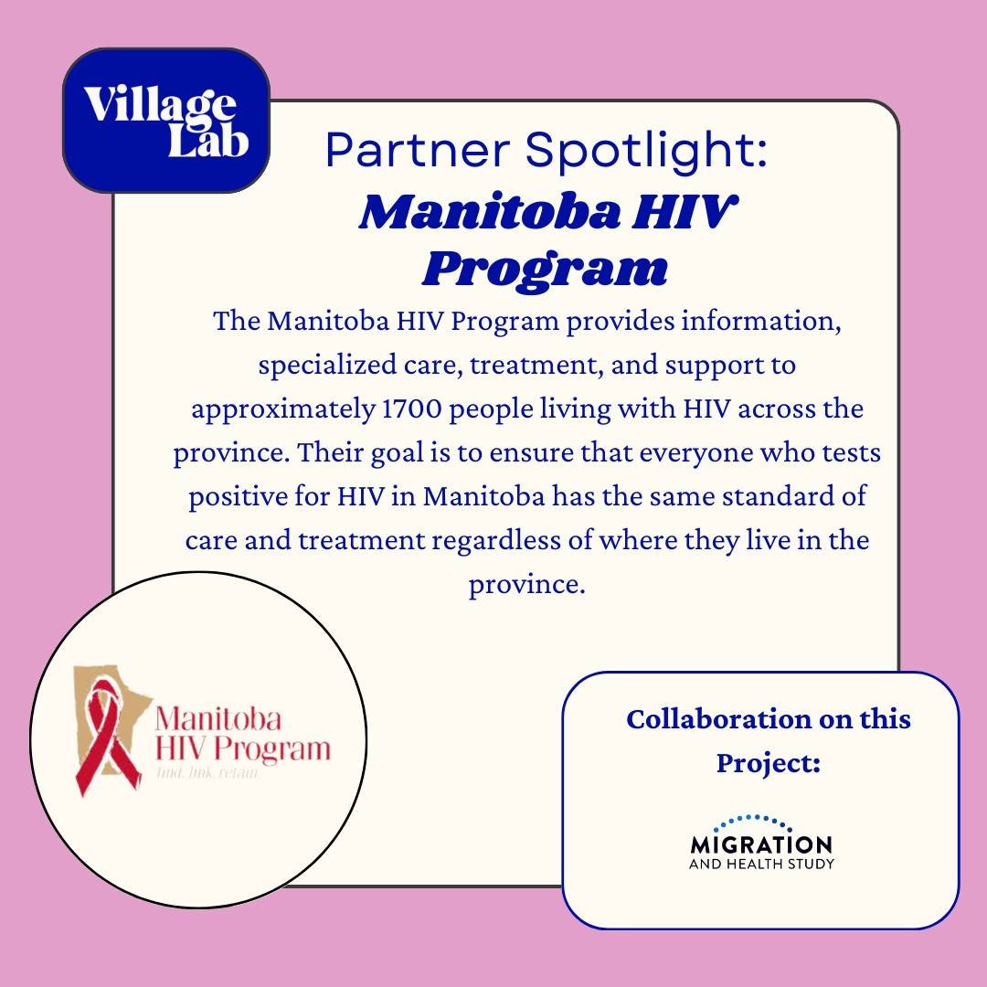 🌟 Partner Spotlight 🌟

The Manitoba HIV Program provides information, specialized care, treatment, and support to approximately 1700 people living with HIV across the province. Their goal is to ensure that everyone who tests positive for HIV in Man