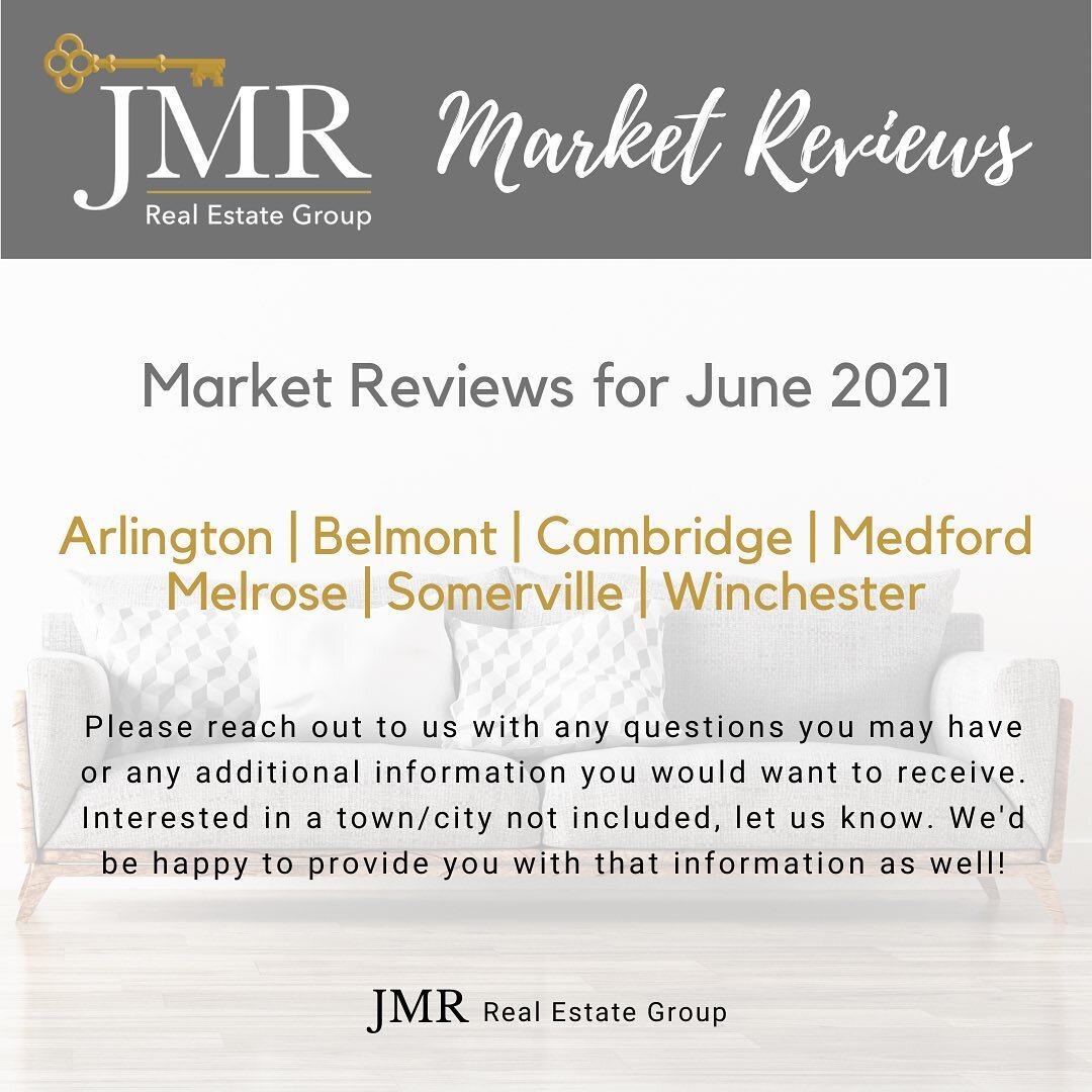 Check out our June Market Reviews for a look at what&rsquo;s been happening in the real estate market in some of the towns we work in. If you&rsquo;d like to learn more, please do not hesitate to contact us at the link in our bio. 

#realestate #mare