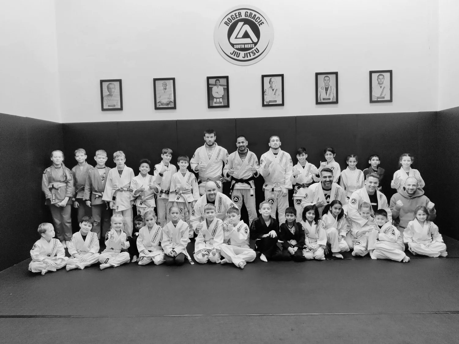 Children and coaches together at RGA South Herts