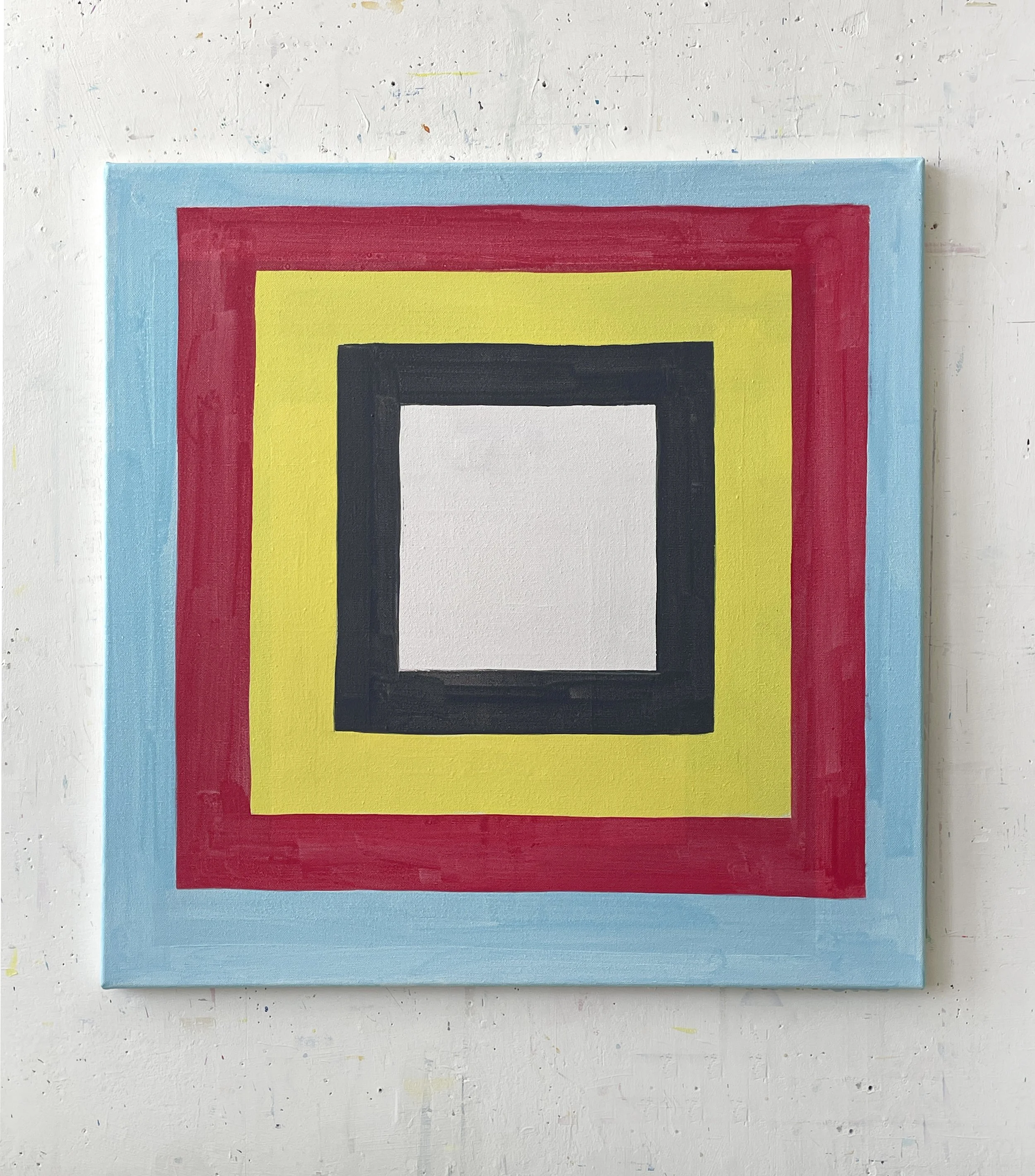 Modern Geometric Abstract Art Canvas