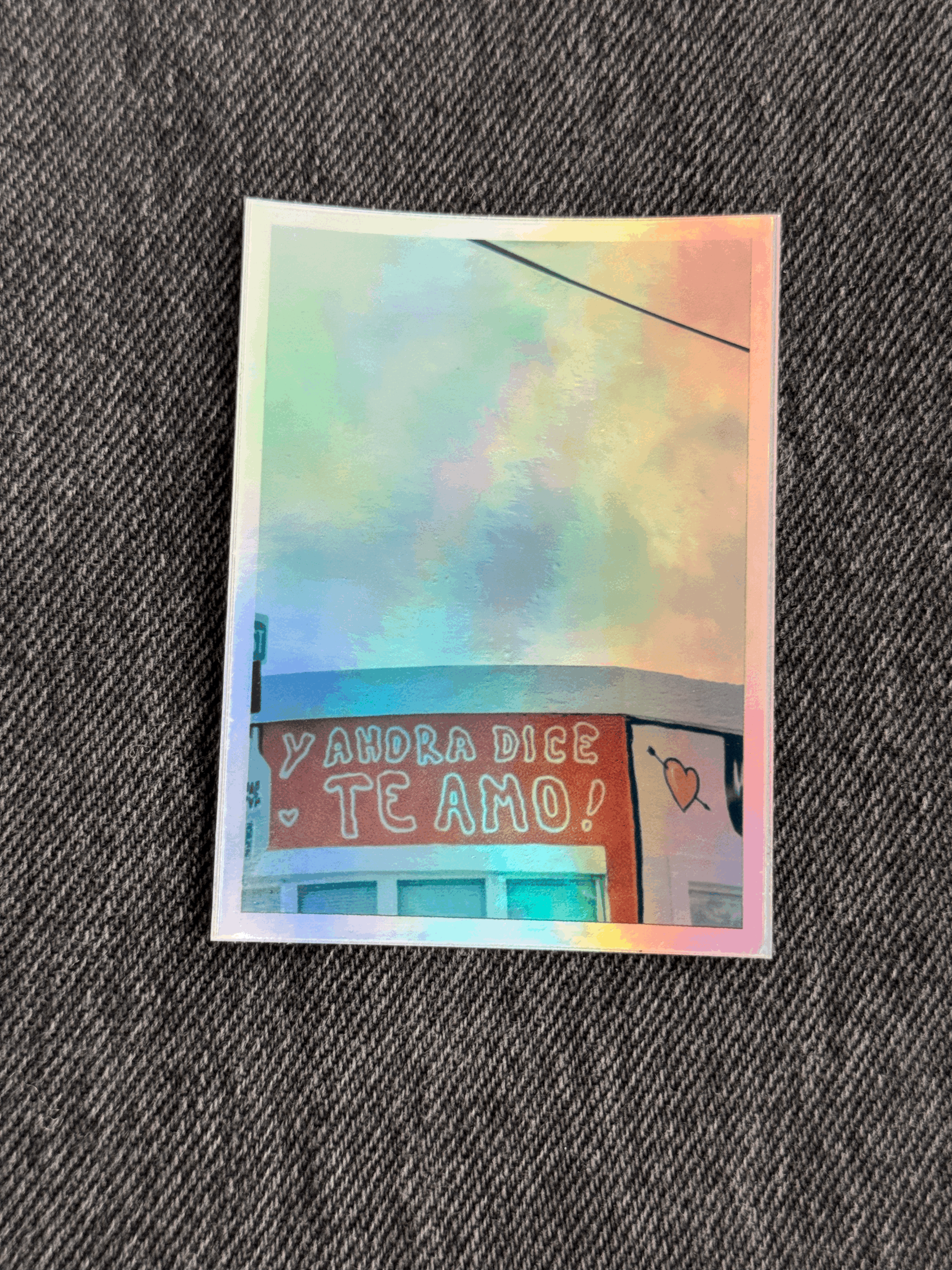 Y AHORA DICE TE AMO!