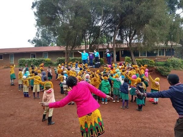 Final day of VBS at Munyu-ini!