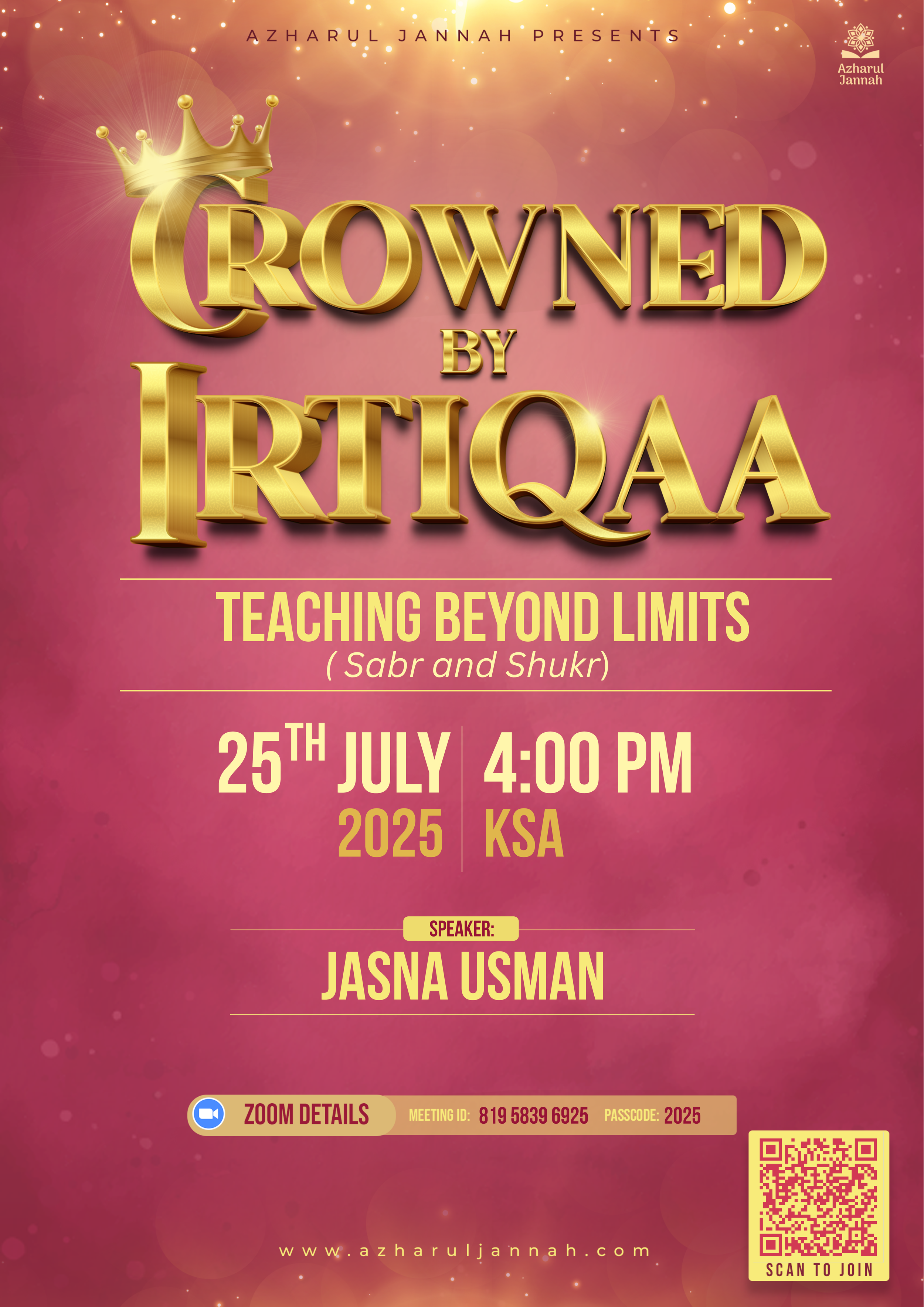 Crowned By Irtiqaa