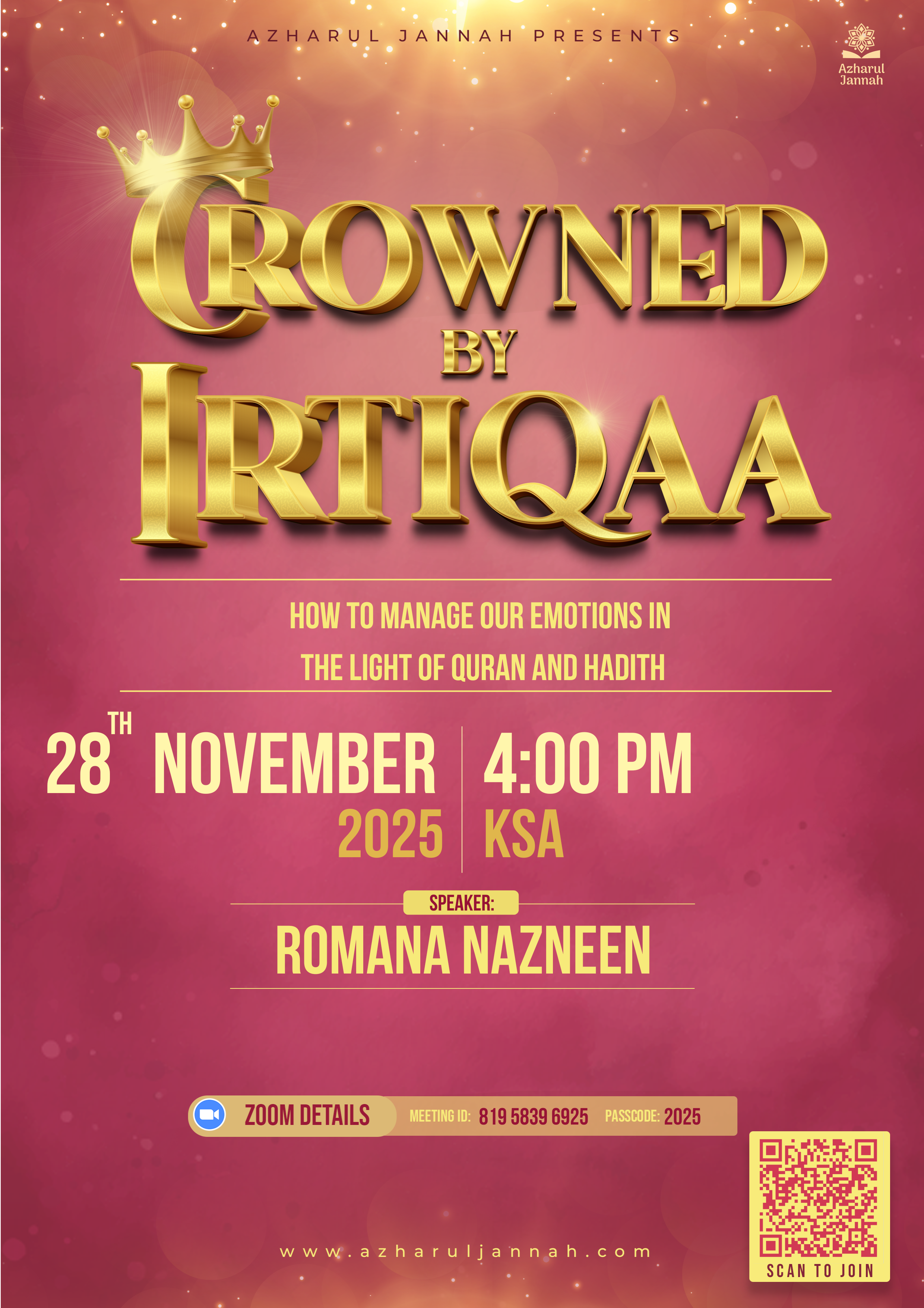 Crowned by Irtiqaa 