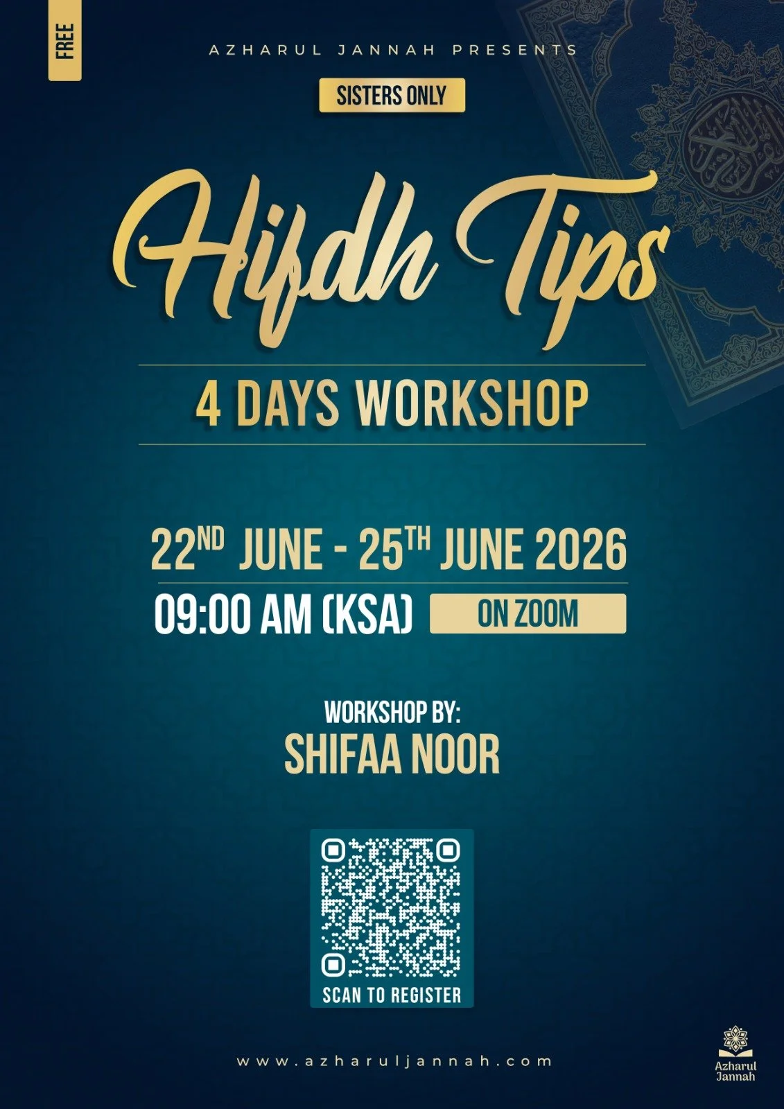 Hifdh Tips Workshop 