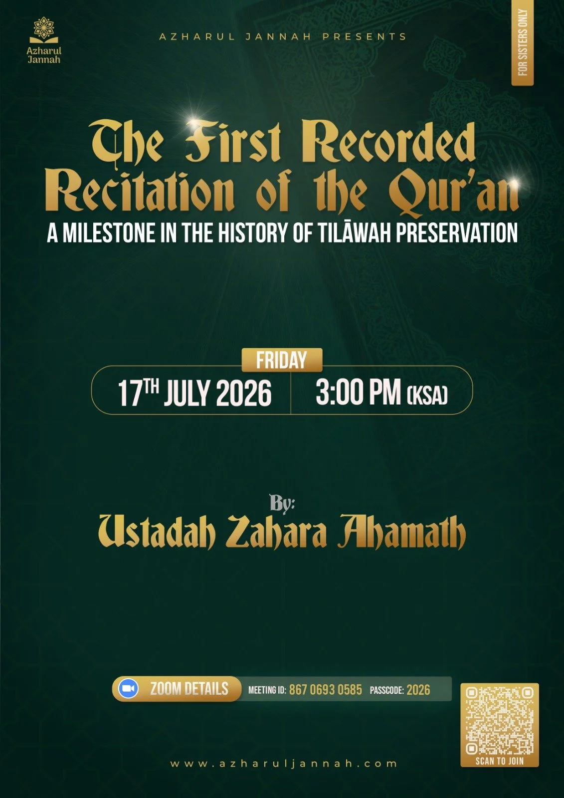 Monthly Lecture