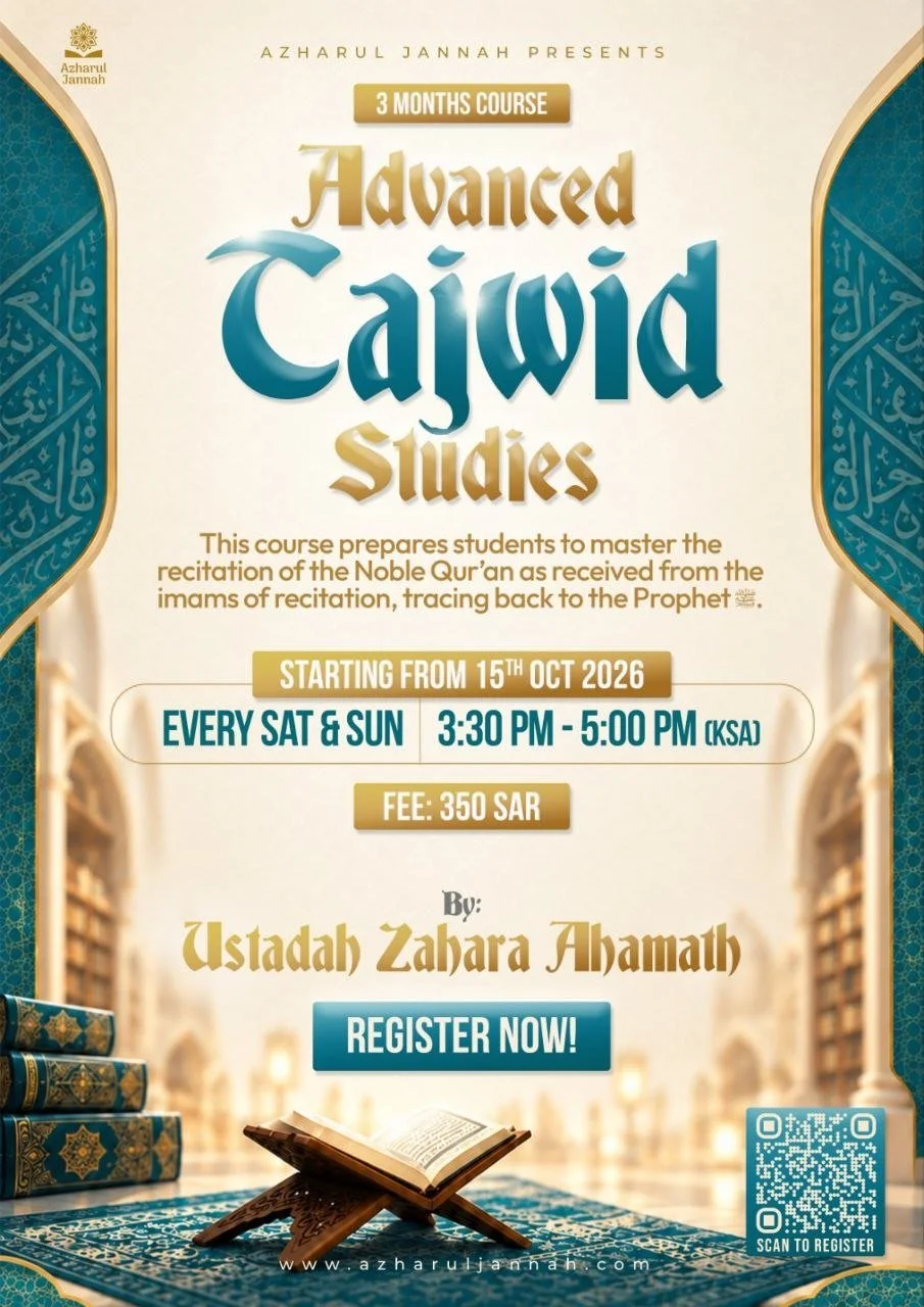 Advanced Tajwid Studies