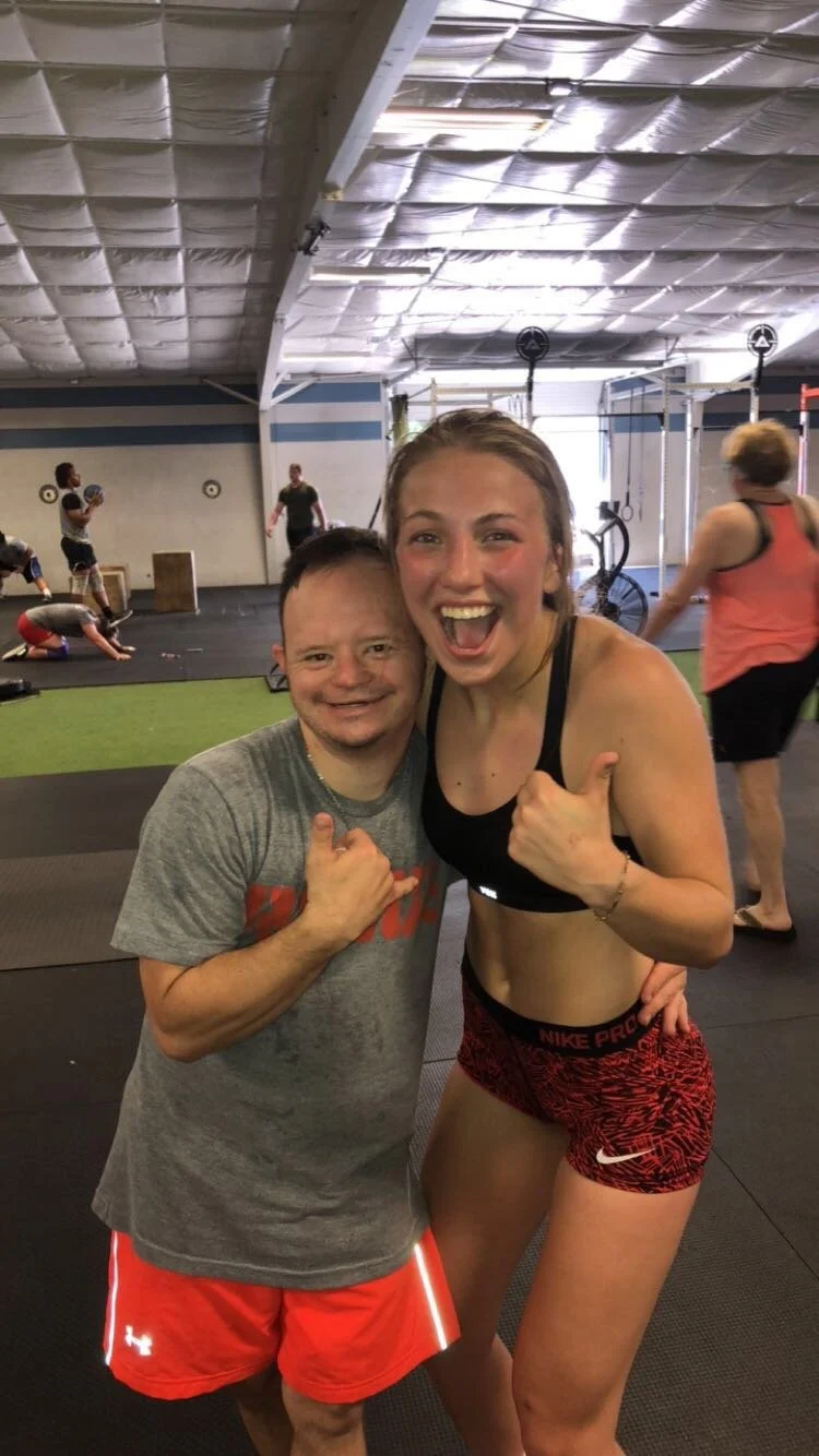 my favorite Crossfit buddy 
