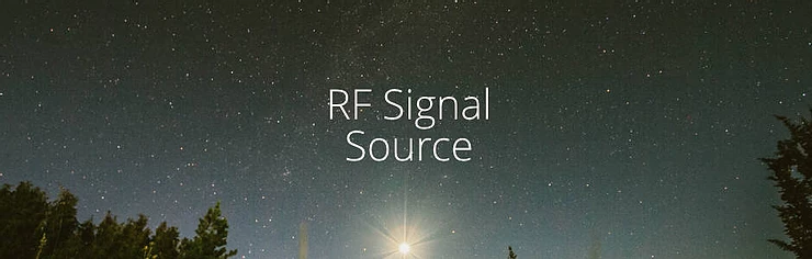 RF Signal Source: a short introduction