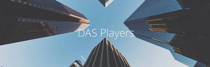 DAS Players: type of companies in DAS industry