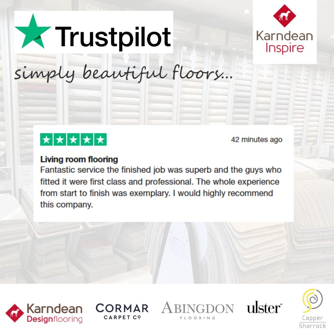 ⭐️⭐️⭐️⭐️⭐️

Thank you for taking the time to write this wonderful review and also for choosing Simply Beautiful Floors! 🥰

Every review helps build credibility for future customers and your feedback is greatly appreciated.
.
.
.
#trustpilot #reviews