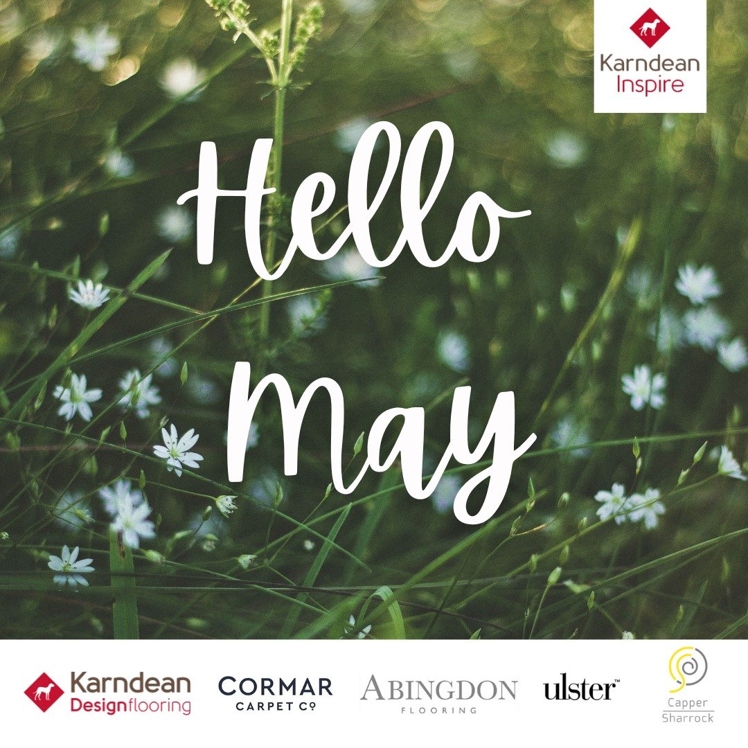 Well Hello May! It doesn't seem like 2 minutes since we said Hello to April! 

Roll on the nicer weather! 🤞☀️
.
.
.
 #feedback #homeinspo #growingbusiness #karndean #YourSpaceYourStyle #cleanhomecleanmind #beboldbecreativebeyou #shaw #karndeandesign