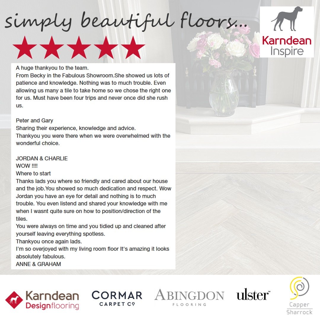 With care, attention, and the ability to fulfill the needs of our customers, we take pride in the quality of our work!

⭐️⭐️⭐️⭐️⭐️

From start to finish we listen and always ensure that you will achieve a Simply Beautiful Floor! 👌
.
.
.
#trustpilot 