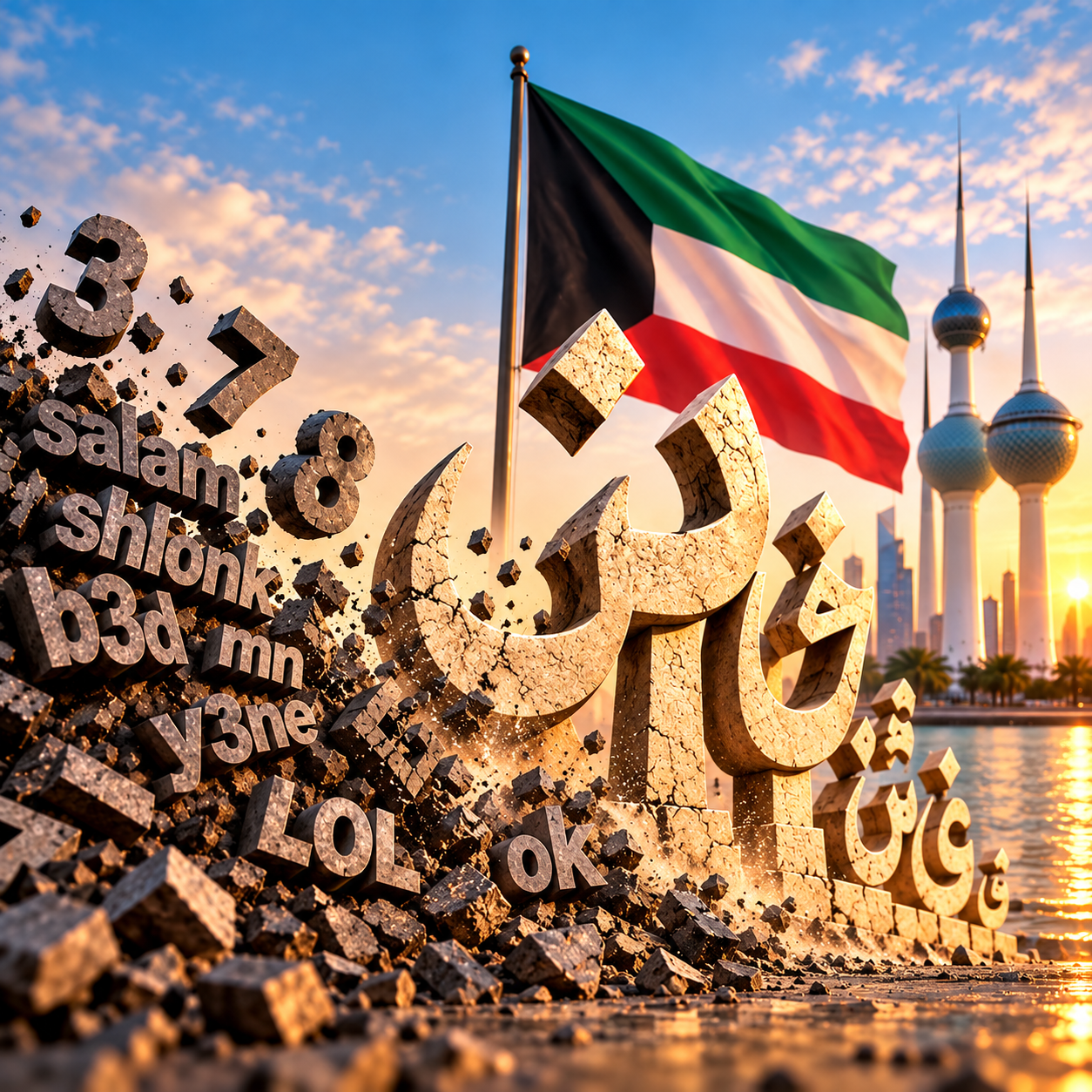 استطلاع آراء: الأحرف العربية صامدة بوجه "الأرابليزي" في الكويت