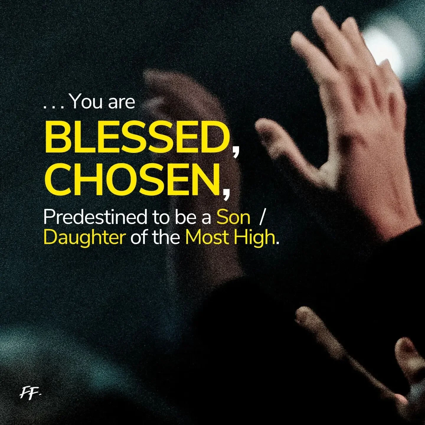Good Sunday morning! 🙌 Here's a reminder for you today:⁠
⁠
✍️ You are BLSSED, You are CHOSEN, You were predestined to be a Son / Daughter of the most High God!⁠
⁠
#adopted⁠
.⁠
.⁠
.⁠
.⁠
.⁠
.⁠
⁠
#manchester #manchesterchurch #stockport #stockportchurc
