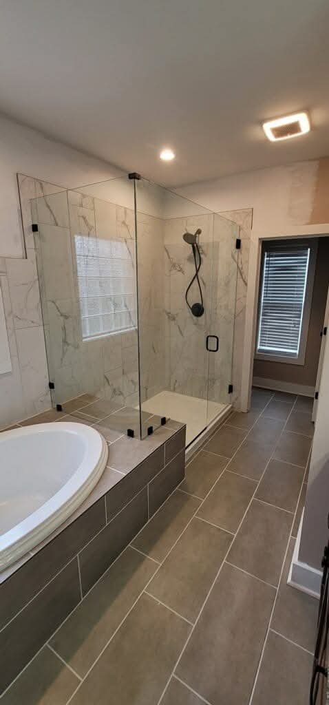 Quality traditional full bathroom remodel