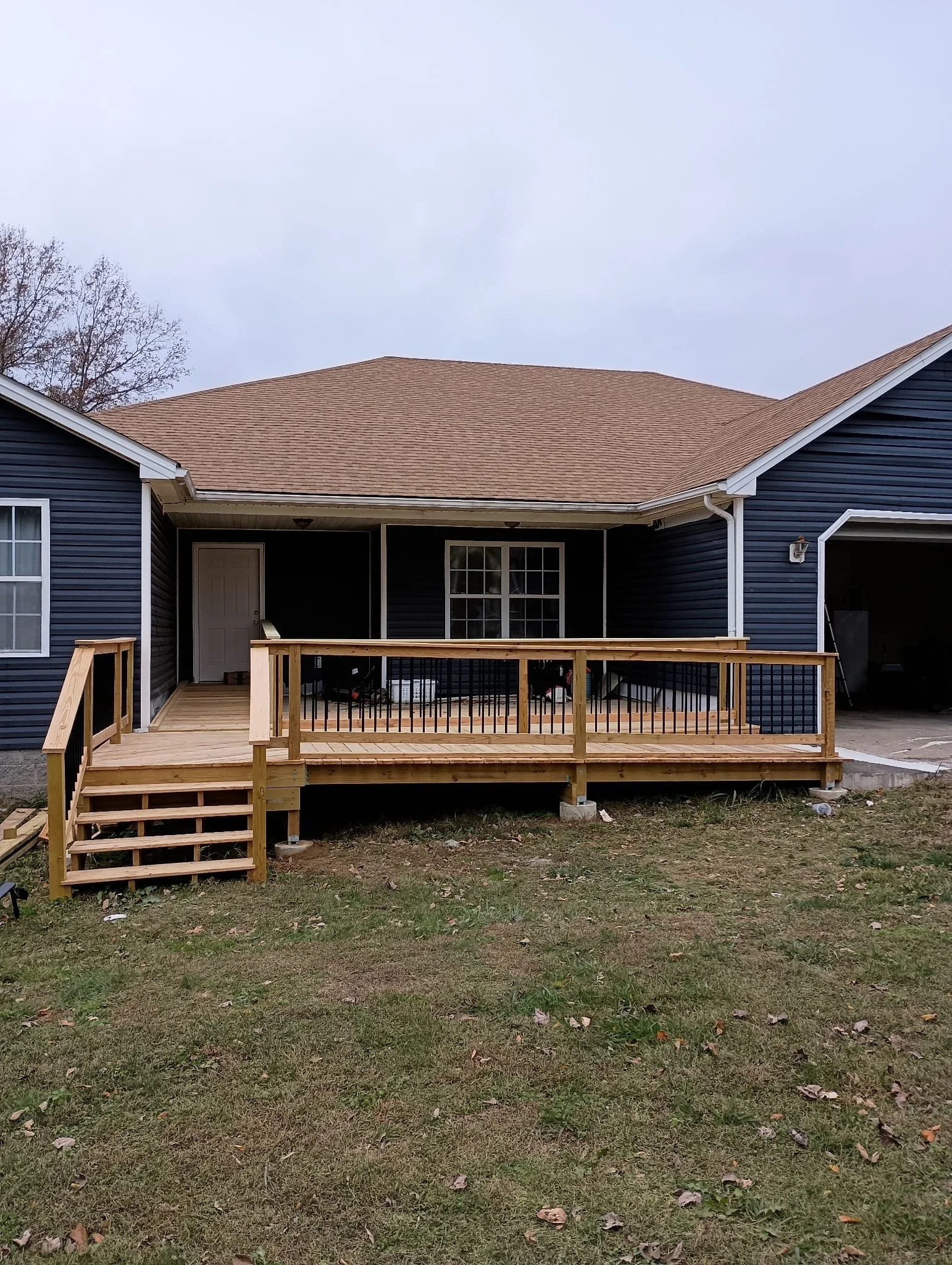 Quality handicapped deck for the Department of Veteran Affairs