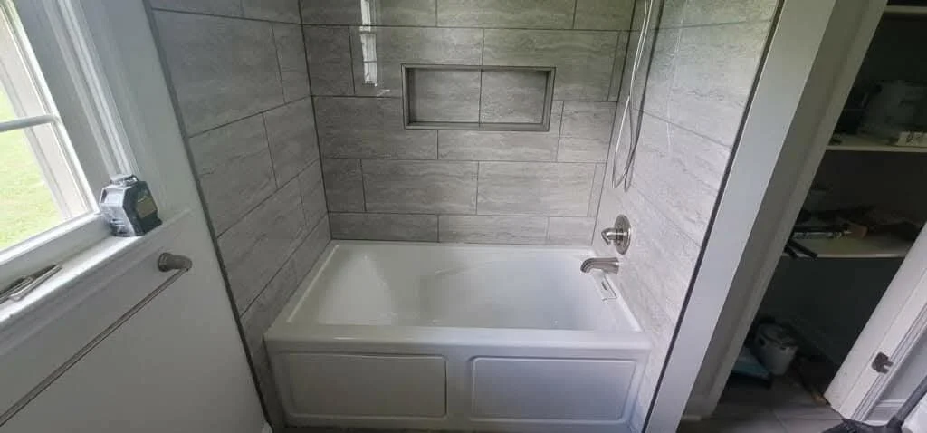 Quality tile bathtub replacement