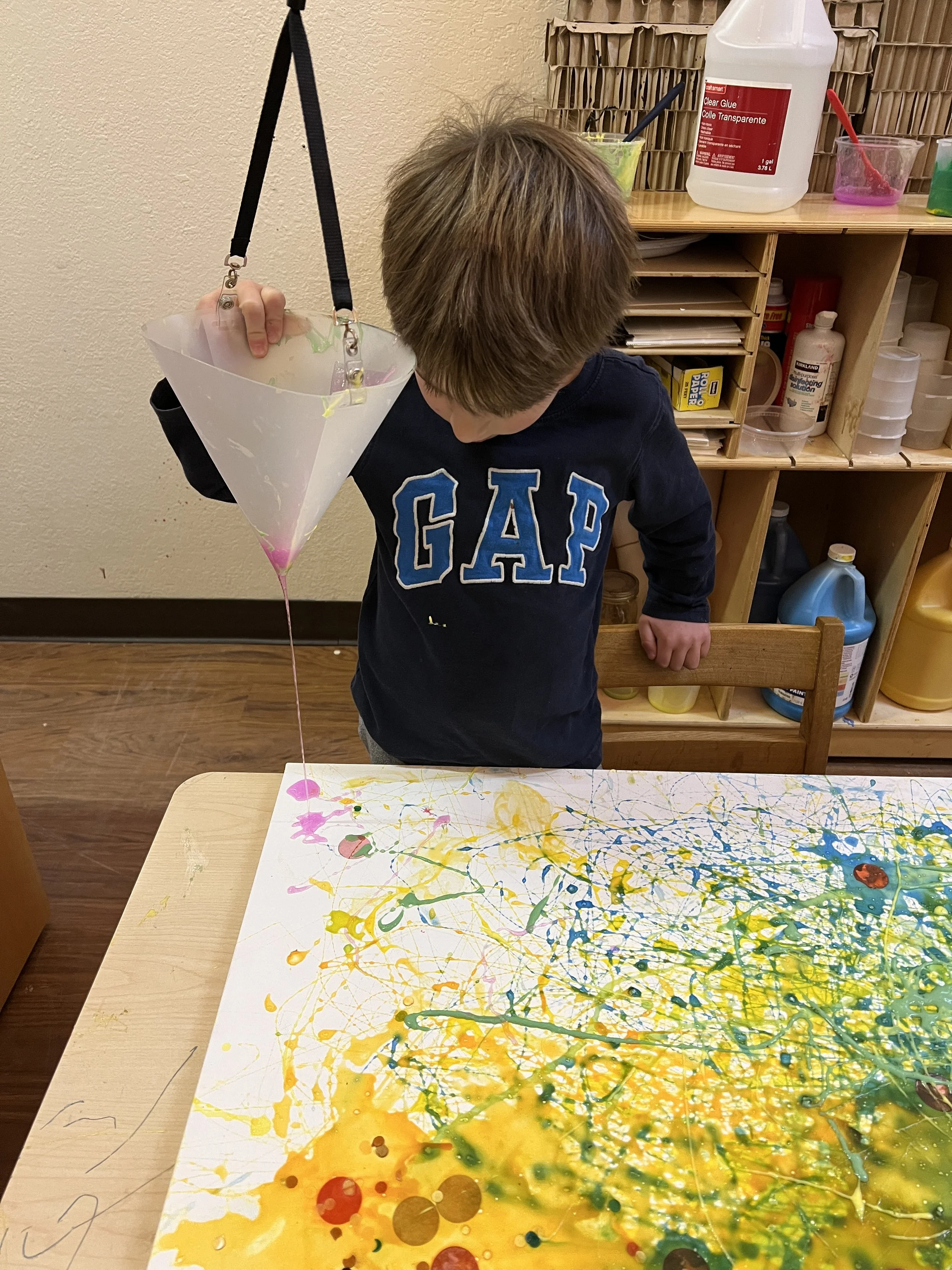 Ages 3-5: Exploration + Process Focused
