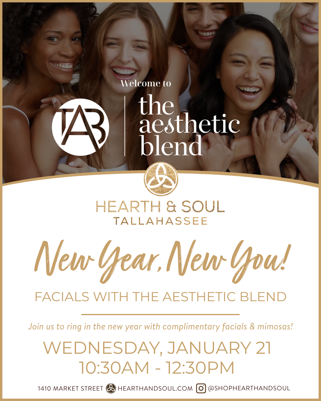 Complementary Facials with Aesthetic Blend 