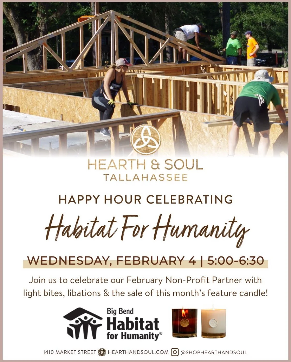 Habitat for Humanity        Happy Hour