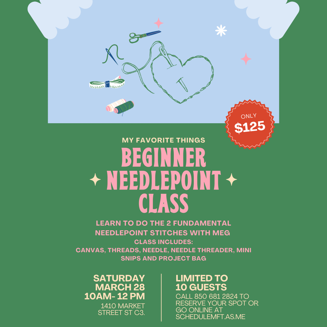 Beginner Needlepoint Class