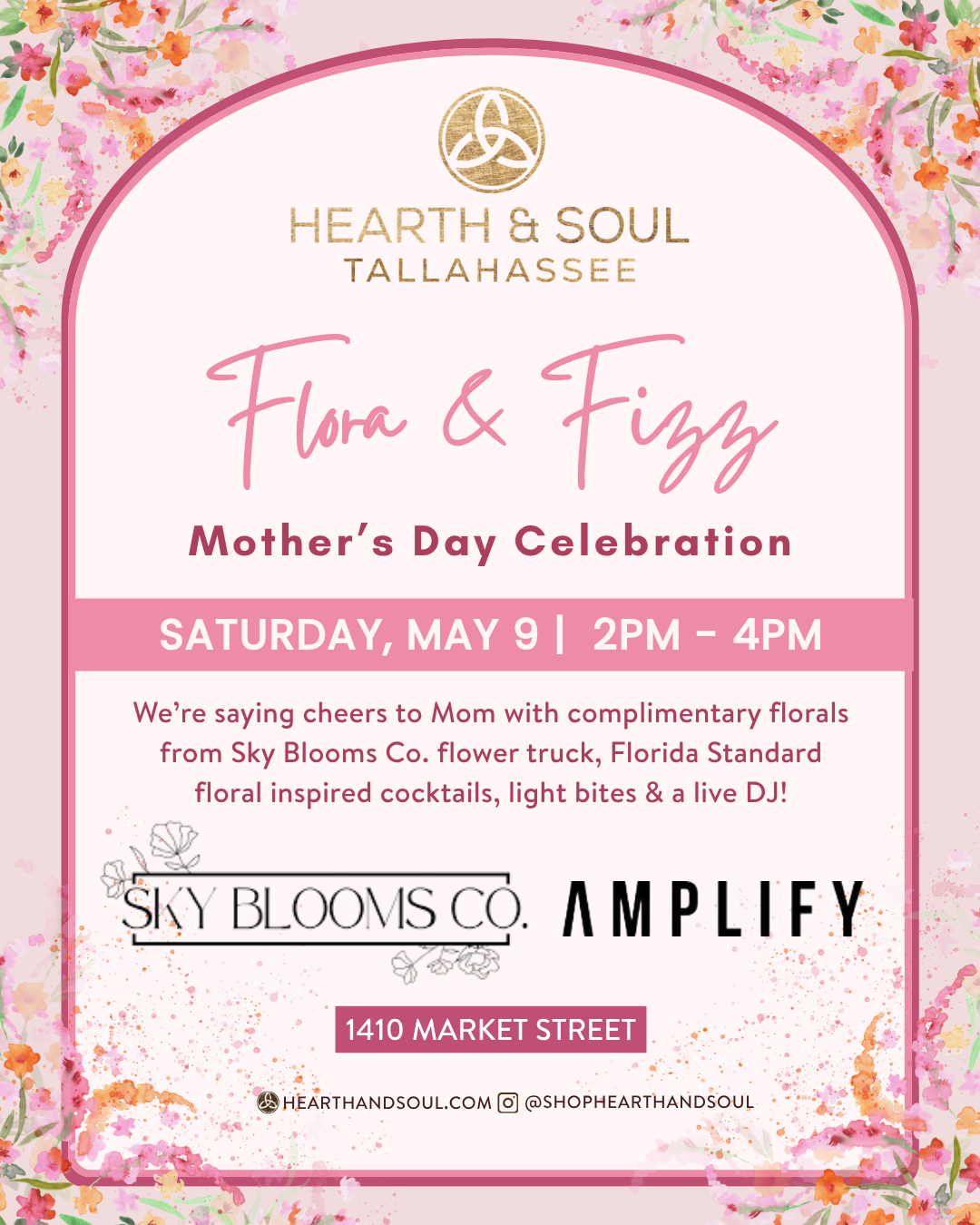 Flora & Fizz Mother's Day Celebration 