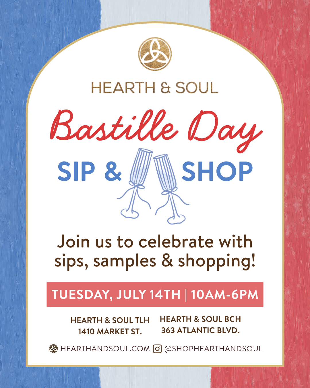 Bastille Day Sip & Shop 