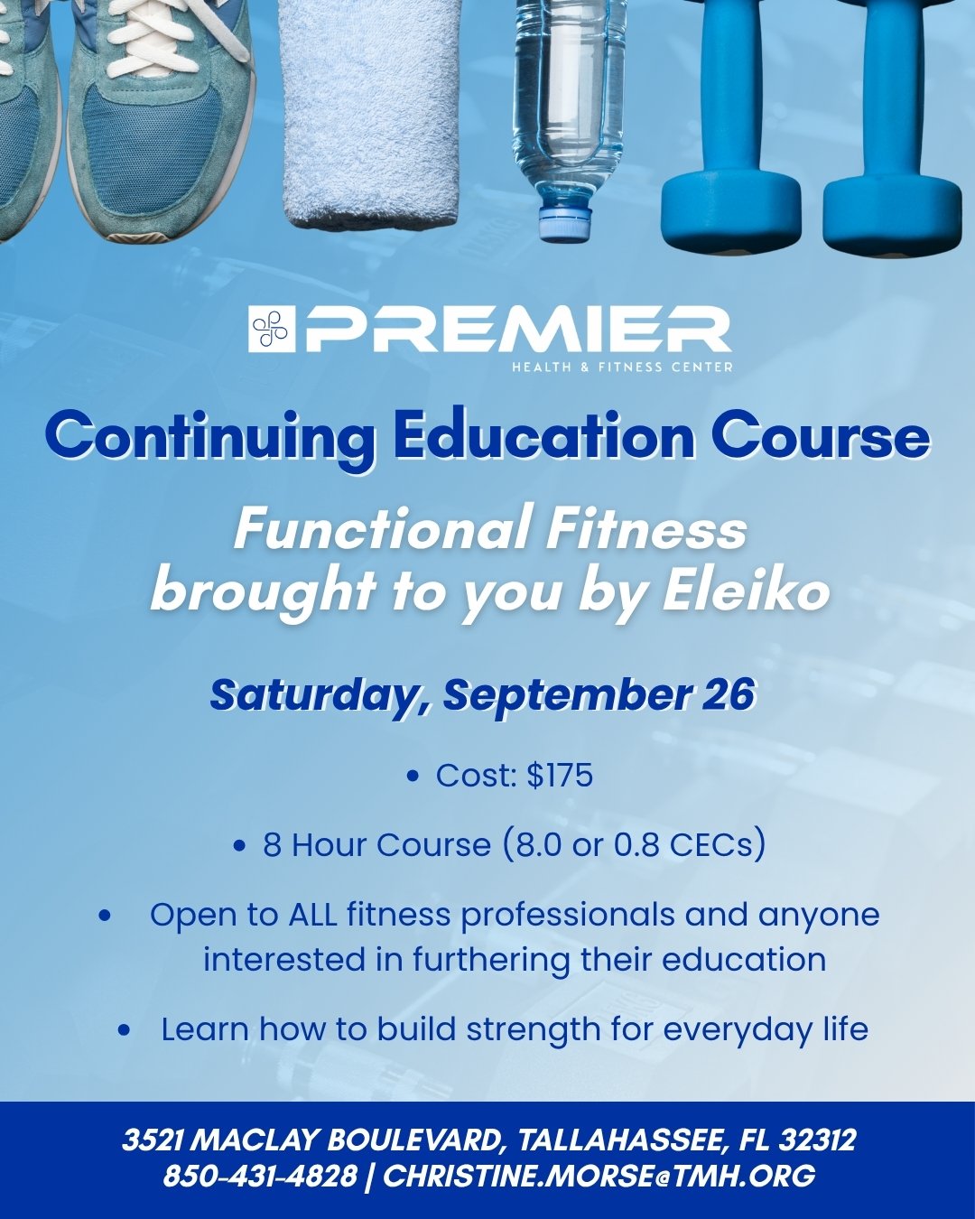 Functional Fitness Continuing Education Course