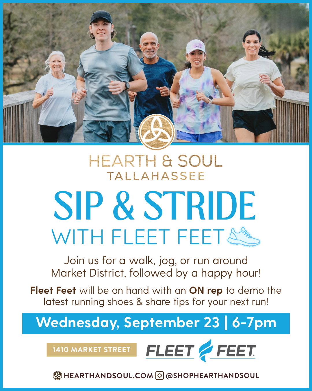 Sip & Stride With Fleet Feet