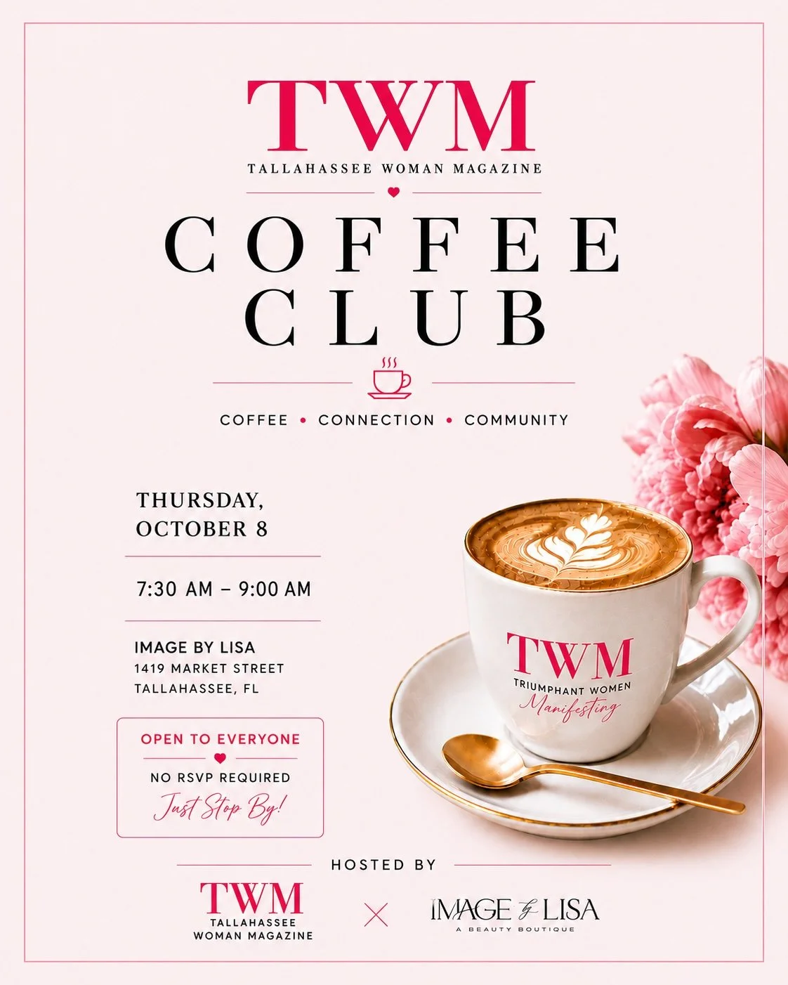 Coffee Club with TWM and Image by Lisa 