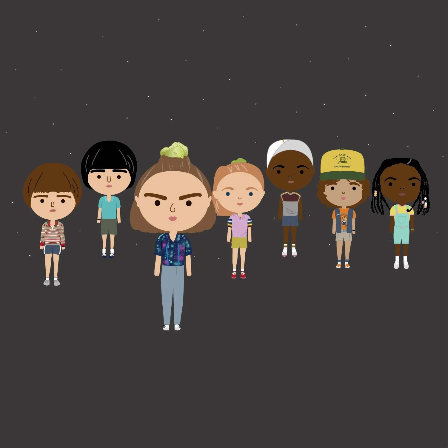 165-Stranger Things group kawaii.jpg
