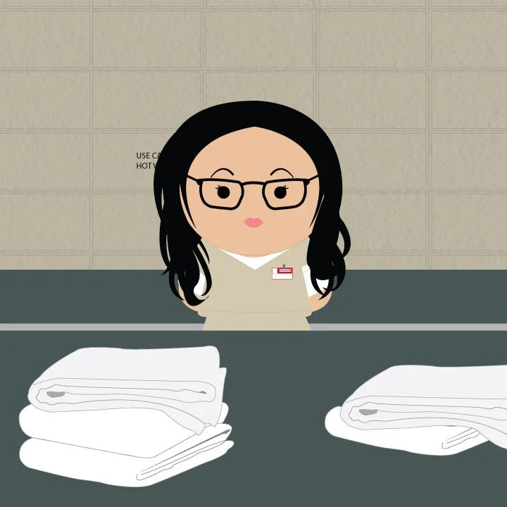 Alex Orange is the New Black print (5x7)