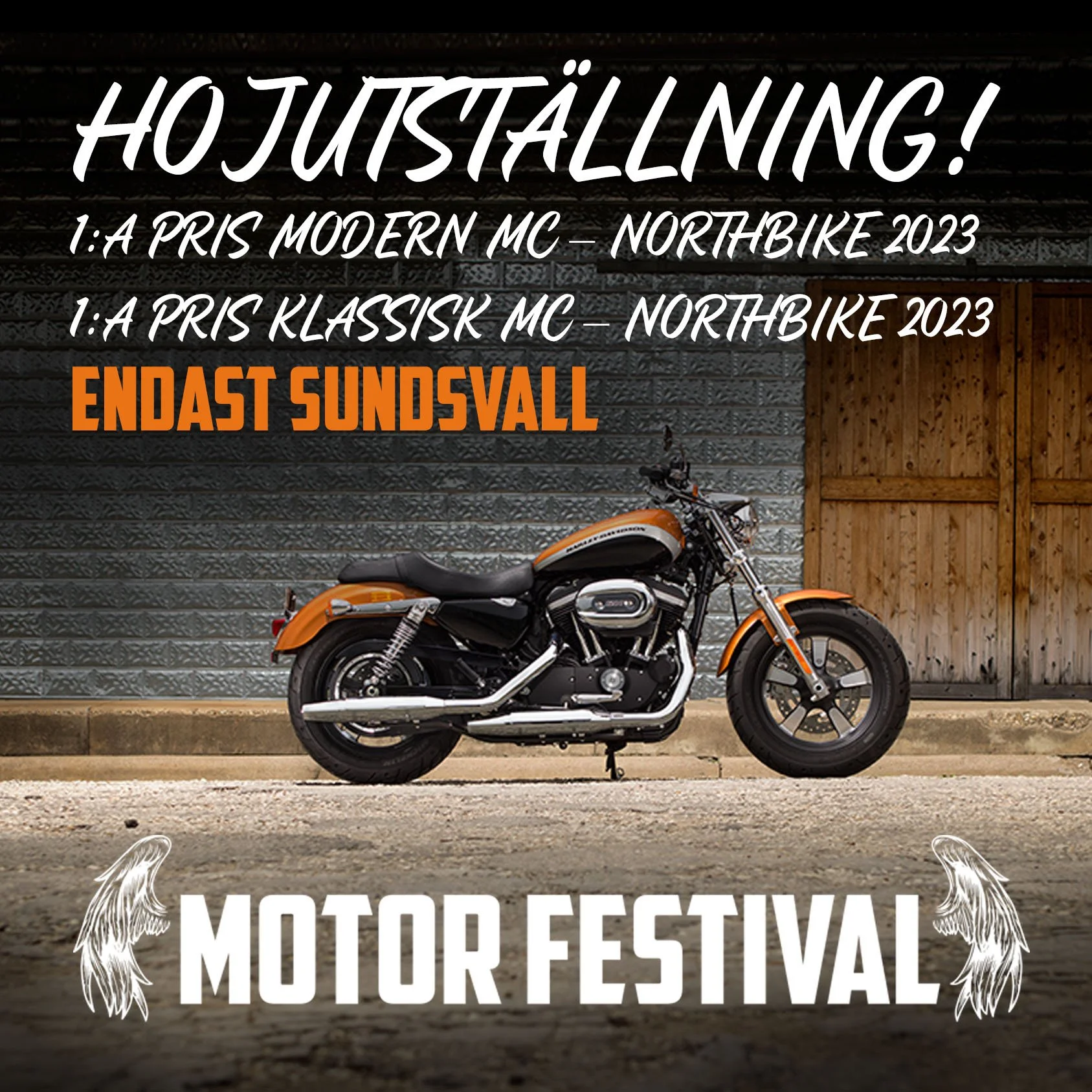 Hojutställning på Motorfestivalen i Sundsvall!