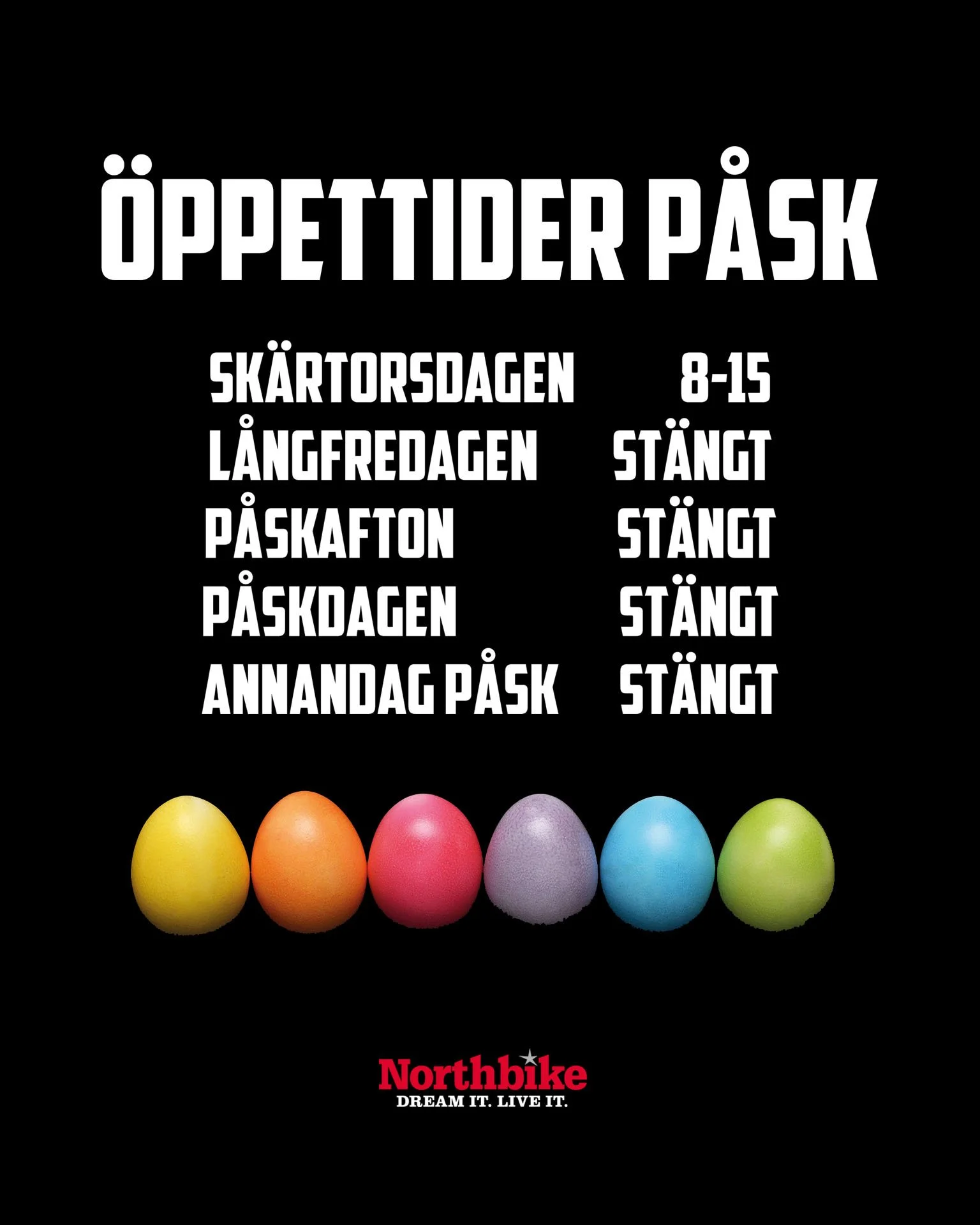 Öppettider Påsk