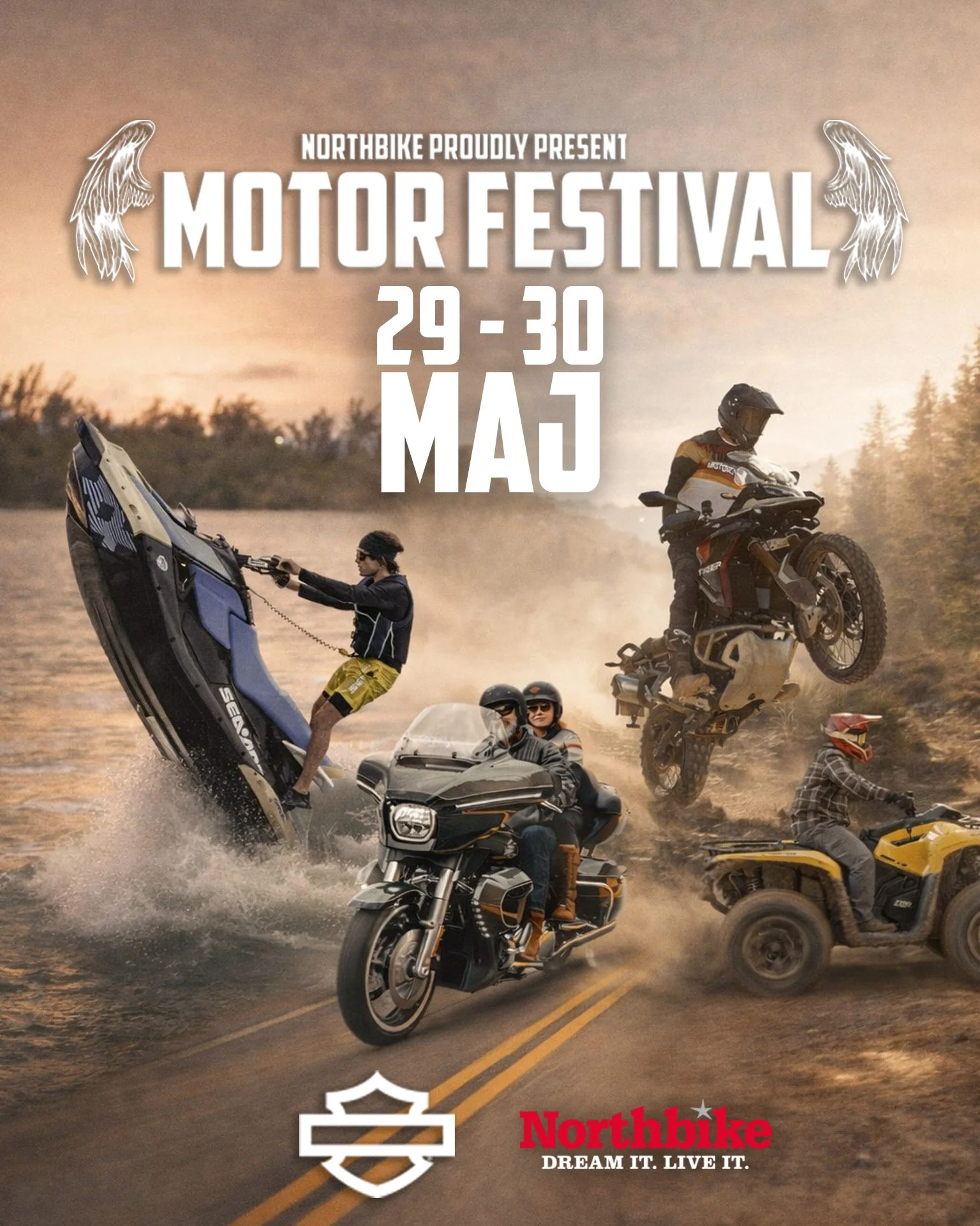 Motorfestivalen 29-30 maj i Sundsvall &amp; Umeå