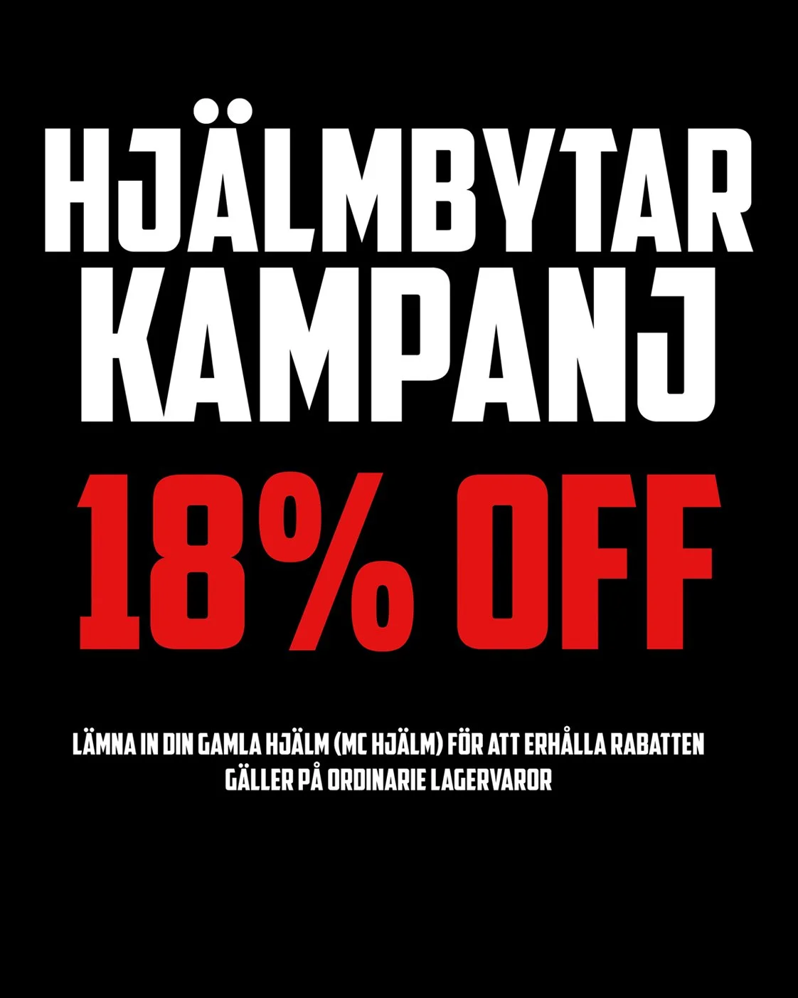 Hjälmbytarkampanj!
