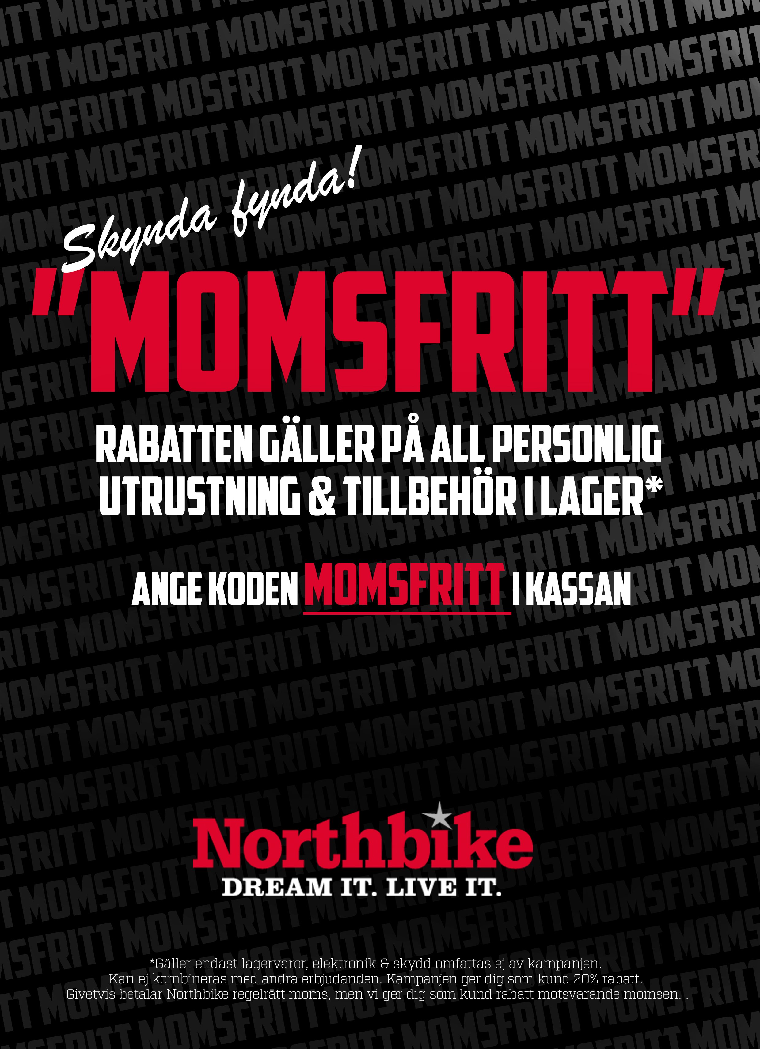 - MOMSFRI KAMPANJ -