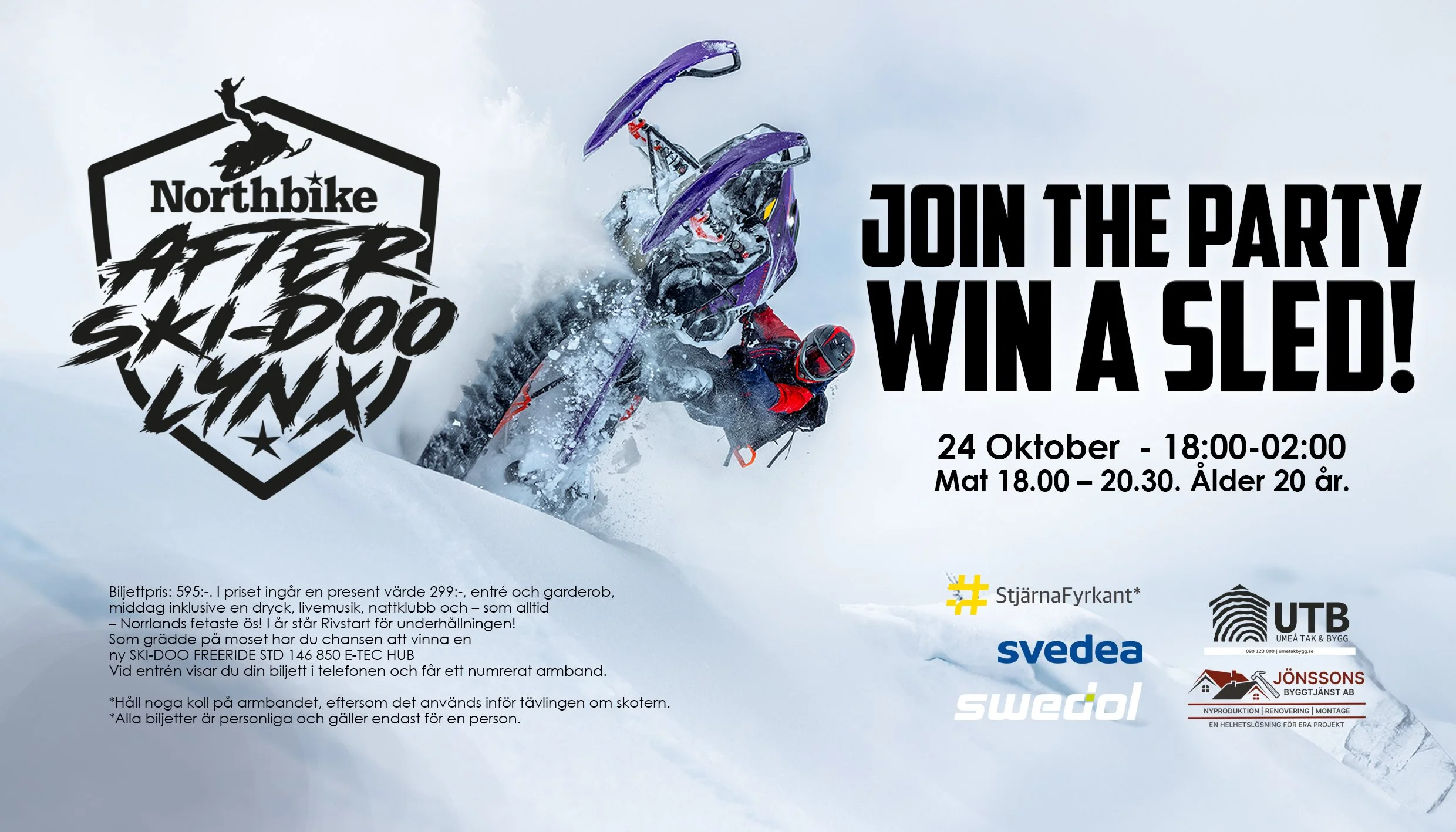 After Ski-Doo Lynx i Umeå!