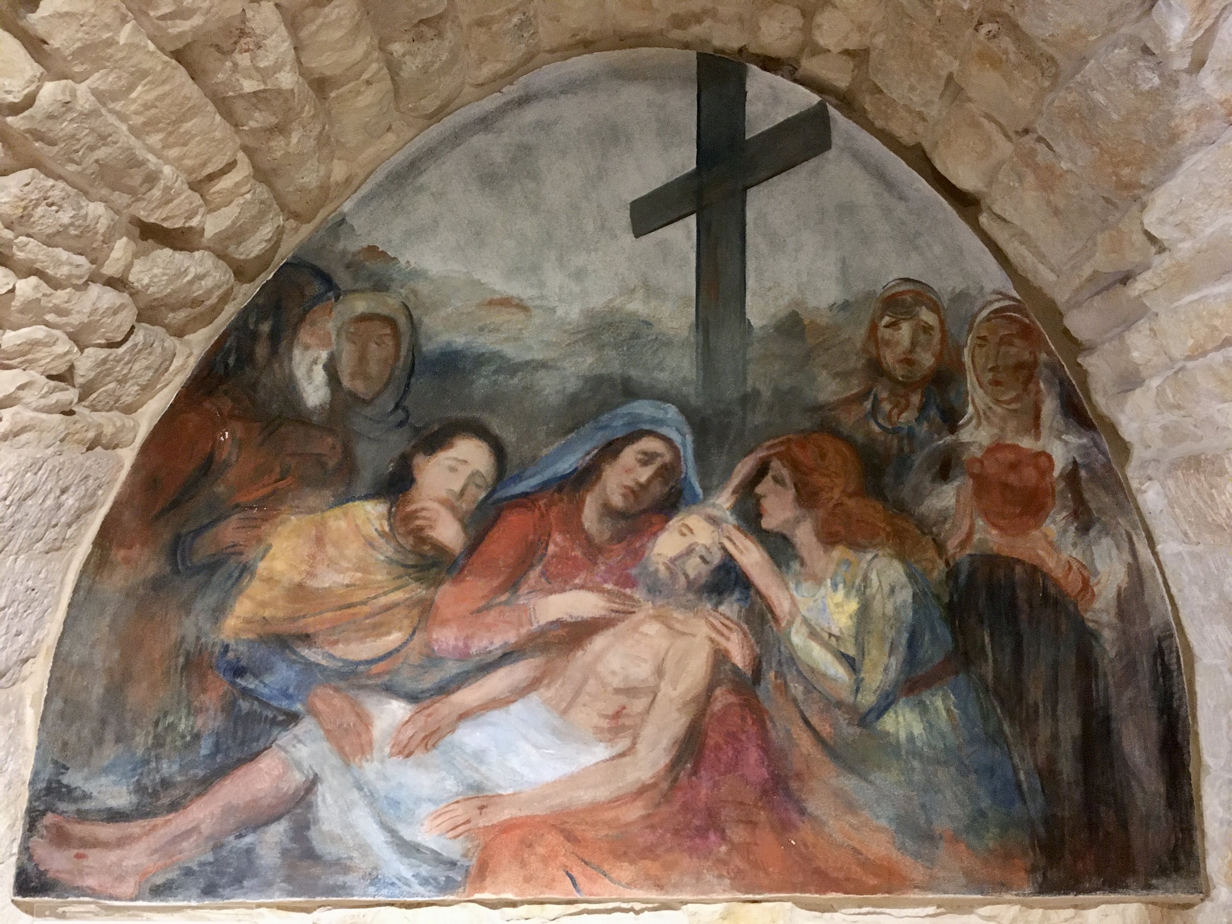 One of the many beautiful frescos I’ve enjoyed