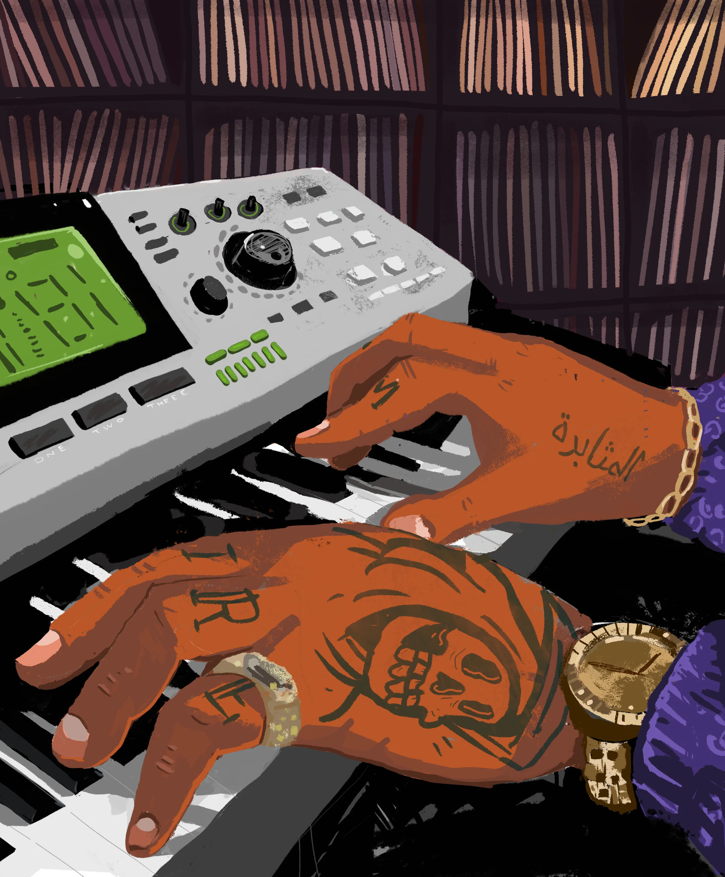 In The Studio