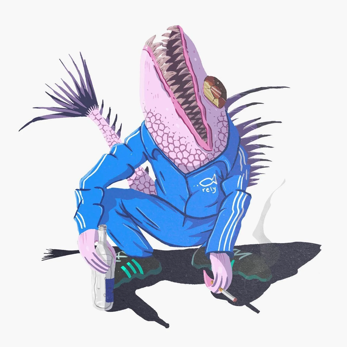 Bottom Feeder.

#sotbgc - day 27 - sea scum
