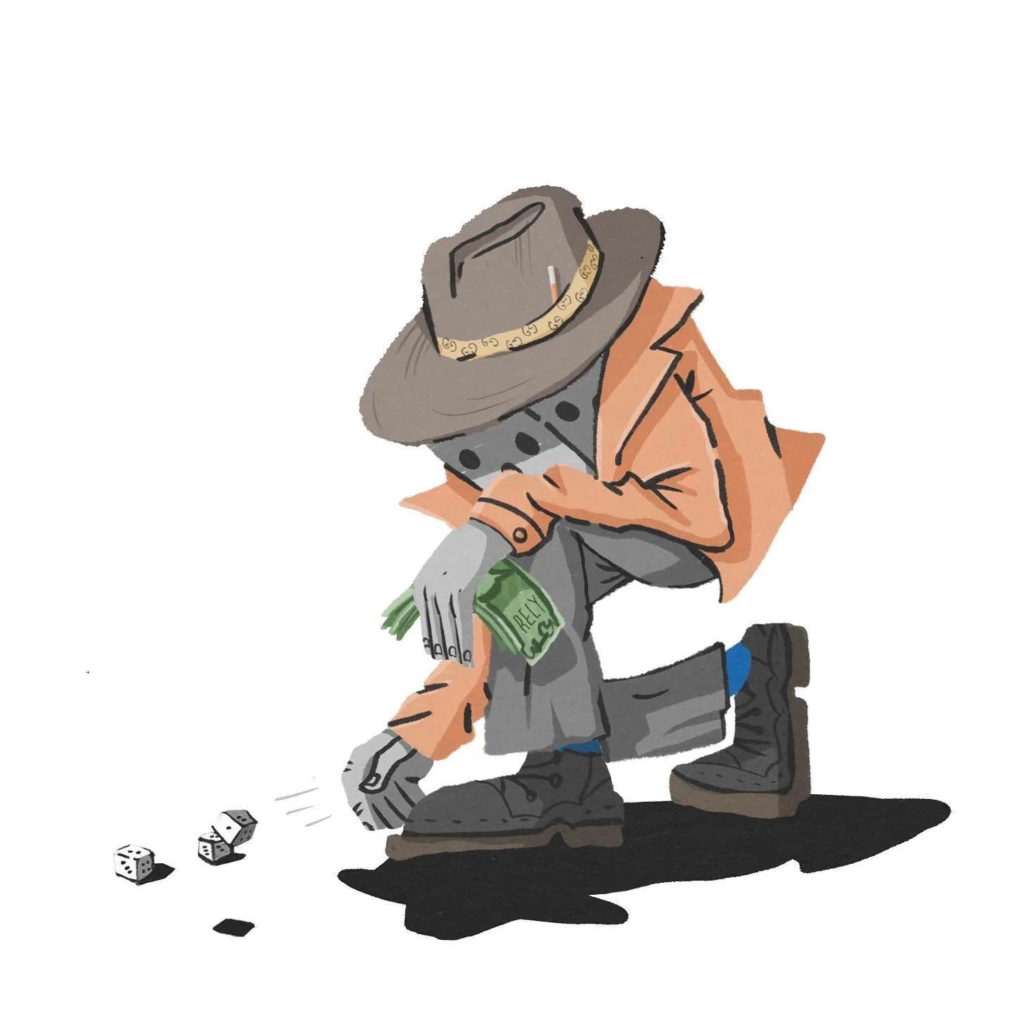 Risky business 🎲

#sotbgc7 [ day 23 - dice boy ]