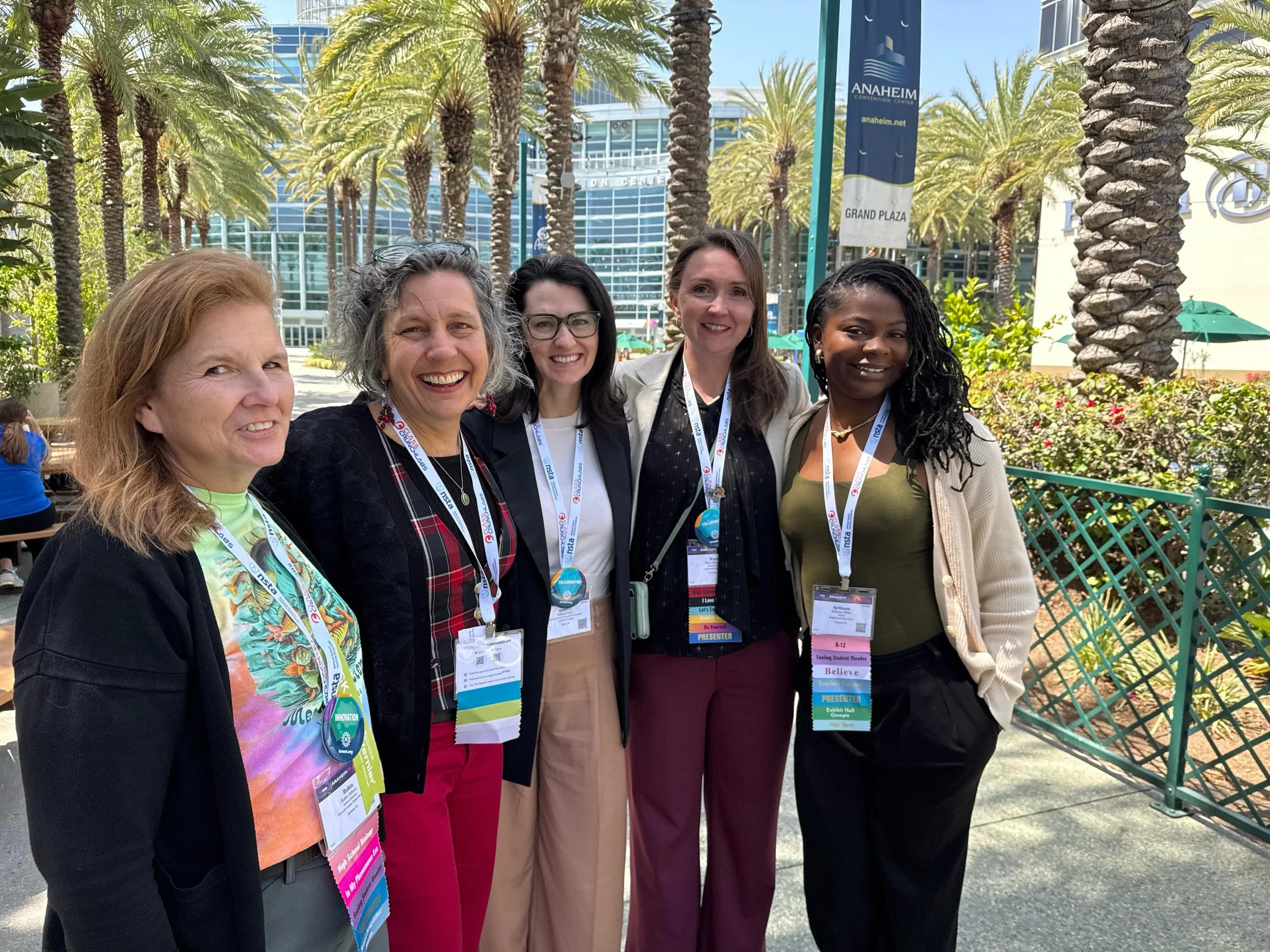 Paula Mellom and Rebecca Hixon from MERIT, alongside their Meadowcreek High School colleagues from Gwinnett County Public Schools&mdash; Robin Osborn (Ecology Teacher), Wren Cheatum (Chemistry Teacher), and KeShaun White (ESOL Teacher)&mdash; recentl
